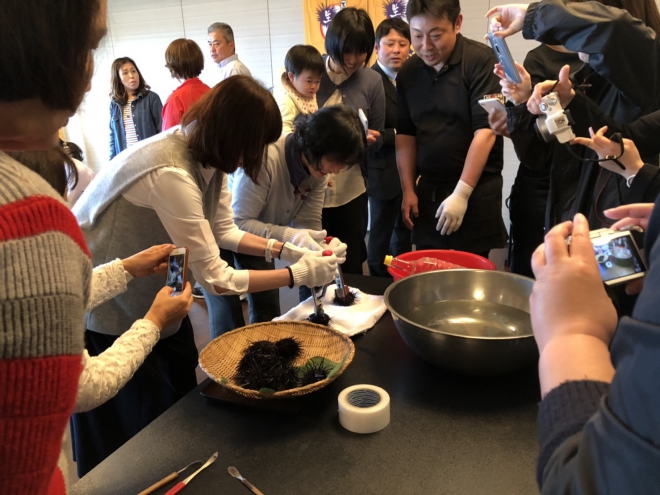 天草生うに三昧試食会